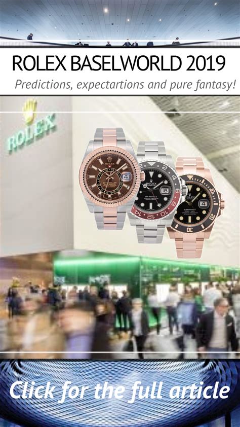 Rolex Baselworld 2019 Releases .